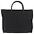PRADA Hand Bag Nylon Black Silver - vista 2