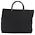 PRADA Hand Bag Nylon Black Silver - vista 3