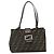 FENDI Zucca Canvas Mamma Baguette Tote Bag Black Brown - vista 2