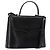 SAINT LAURENT Hand Bag Leather 2way Black Gold