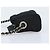 PRADA Schultertasche mit Kette Nylon Schwarz Gold - Ansicht 4