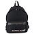 SAINT LAURENT Backpack Canvas Black Silver - vista 2