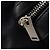 SAINT LAURENT Backpack Canvas Black Silver - vista 20