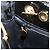 CHANEL Chain Tote Bag Patent leather Black Gold CC - vista 23