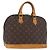 LOUIS VUITTON Monogram Alma Hand Bag M51130 LV
