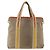 PRADA Hand Bag Logo jacquard 2way Beige Gold - vista 3
