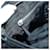 PRADA Hand Bag Leather Black Silver  - vista 20