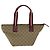 GUCCI GG Canvas Sherry Line Shoulder Bag Beige Red - vista 2