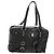 SAINT LAURENT Shoulder Bag Leather Black Silver 227747