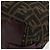 FENDI Zucca Canvas Hand Bag Brown Black - vista 11