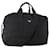 PRADA Boston Bag Nylon 2way Black Silver