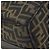 FENDI Zucca Canvas Hand Bag Black Gold - vista 10