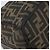 FENDI Zucca Canvas Hand Bag Black Gold - vista 12