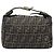 FENDI Zucca Canvas Hand Bag Black Gold - vista 2