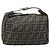 FENDI Zucca Canvas Hand Bag Black Gold - vista 3