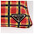 PRADA Shoulder Bag Coated Canvas Red Silver - vista 14