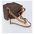 Céline CELINE Macadam Canvas Backpack PVC Leather Brown Gold - vista 9