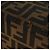 FENDI Zucca Canvas Trunk Black Brown - vista 16