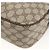 GUCCI GG Supreme Web Sherry Line Bag PVC Beige Gold 164 02 077 - vista 14