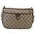 GUCCI GG Supreme Web Sherry Line Bag PVC Beige Gold 164 02 077 - vista 2