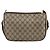 GUCCI GG Supreme Web Sherry Line Bag PVC Beige Gold 164 02 077 - vista 3