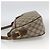 GUCCI GG Supreme Web Sherry Line Bag PVC Beige Gold 164 02 077 - vista 4