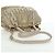 PRADA Gathered Hand Bag Nylon 2way Beige Gold - vista 12