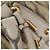 PRADA Gathered Hand Bag Nylon 2way Beige Gold - vista 21