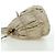 PRADA Gathered Hand Bag Nylon 2way Beige Gold - vista 4
