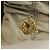 PRADA Gathered Hand Bag Nylon 2way Beige Gold - vista 6