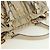 PRADA Gathered Hand Bag Nylon 2way Beige Gold - vista 9