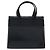 Salvatore Ferragamo Vala Hand Bag Leather Black Gold - vue 2