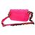 Cinto Chanel 19 em jersey acolchoado Rosa - vista 2