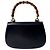 Borsa a tracolla mini 2 vie Gucci Old Bamboo Nero - vista 3