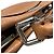 Borsa a tracolla Mini Fendi Peekaboo Selleria Marrone - vista 11