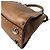 Borsa a tracolla Mini Fendi Peekaboo Selleria Marrone - vista 14