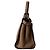 Borsa a tracolla Mini Fendi Peekaboo Selleria Marrone - vista 4