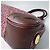 Triomphe Céline Borsa Celine in Tweed x Pelle Marrone Rosa Bordò - vista 14