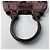 Triomphe Céline Borsa Celine in Tweed x Pelle Marrone Rosa Bordò - vista 6