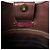 Triomphe Céline Borsa Celine in Tweed x Pelle Marrone Rosa Bordò - vista 8