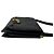 Gancini Borsa a tracolla in pelle nera Salvatore Ferragamo Nero - vista 5