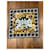Pañuelo de seda Dior Castaño Negro Blanco Verde Amarillo  - vista 5