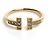 Anello Tiffany & Co. T Wire in oro rosa 18K - vista 3