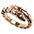 Bulgari Anello Bvlgari Serpenti Viper in oro rosa 18K
