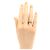Tiffany & Co. Forever Ehering aus Pt950 Platin - Ansicht 7