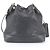 Borsa a tracolla Chanel Triple Coco in pelle caviar Nero - vista 3