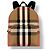 Zaino Burberry Jeff Check Marrone Nero Rosa Bianco Beige