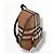 Zaino Burberry Jeff Check Marrone Nero Rosa Bianco Beige - vista 5