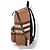 Zaino Burberry Jeff Check Marrone Nero Rosa Bianco Beige - vista 9