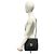 Chanel Vintage Matelassé Coco Mark Schultertasche aus Lammleder Schwarz - Ansicht 2